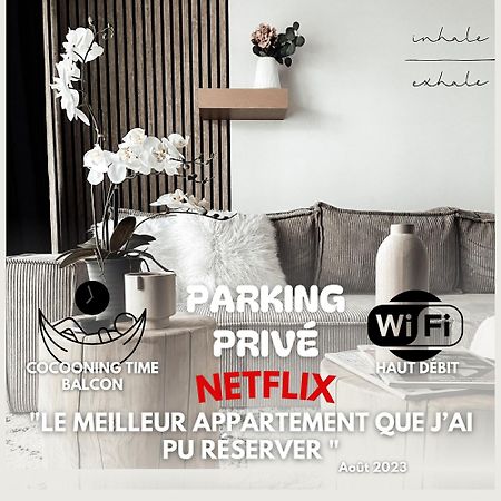 Le Cocon Blanc Metz - T2 - Parking Prive - Balcon - Nouvelle Ville, Gare Exteriör bild