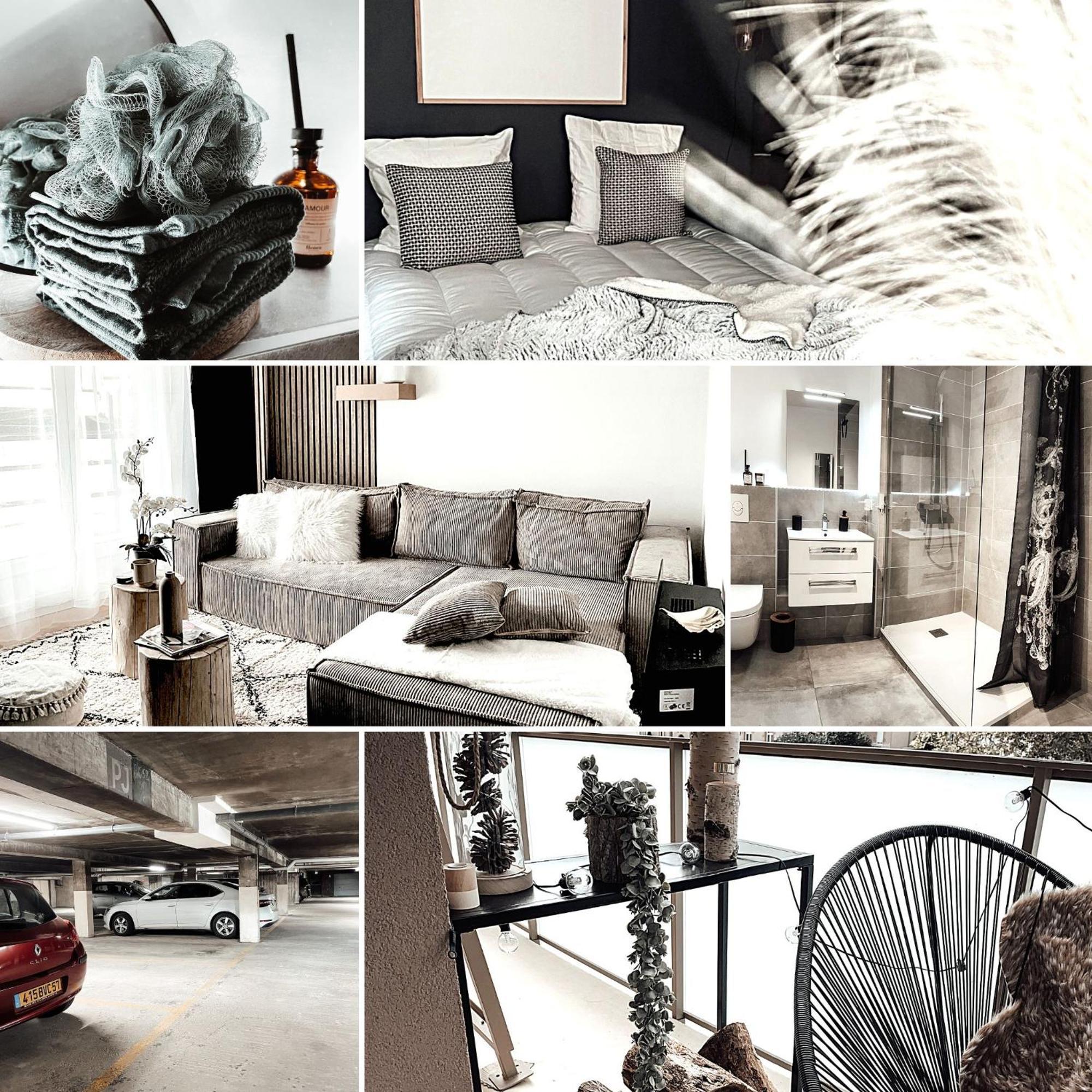 Le Cocon Blanc Metz - T2 - Parking Prive - Balcon - Nouvelle Ville, Gare Exteriör bild