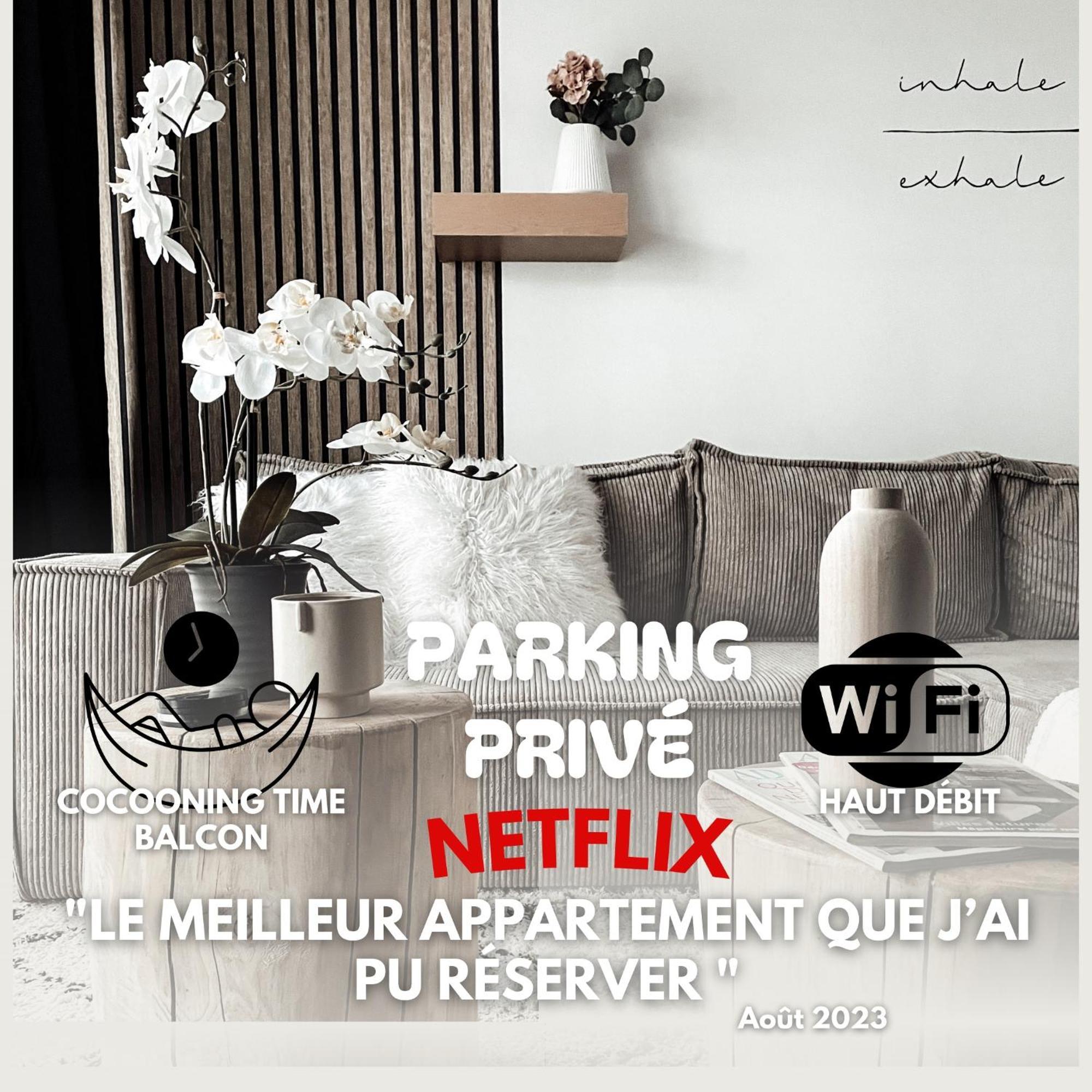 Le Cocon Blanc Metz - T2 - Parking Prive - Balcon - Nouvelle Ville, Gare Exteriör bild